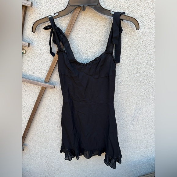 Reformation Christine Dress in Black - Picture 7 of 7